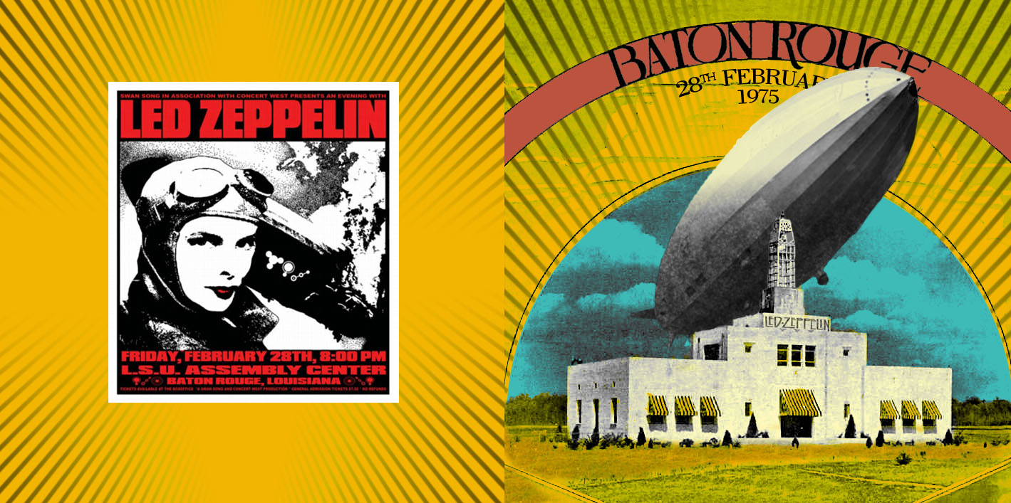 Led Zeppelin Baton Rouge