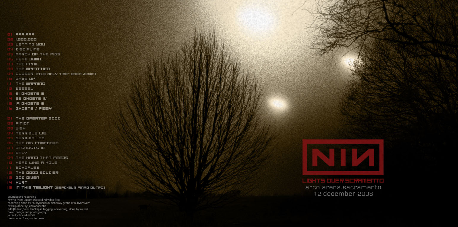 nine inch nails london 2009