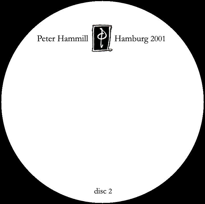 Peter Hammill Fabrik Hamburg 2001