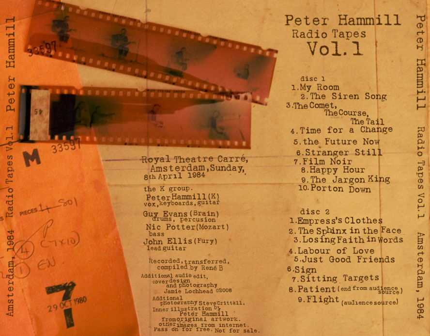 peter hammill radio tapes vol1